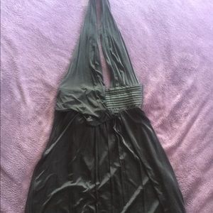 Backless black Bebe dress, size M, super sexy